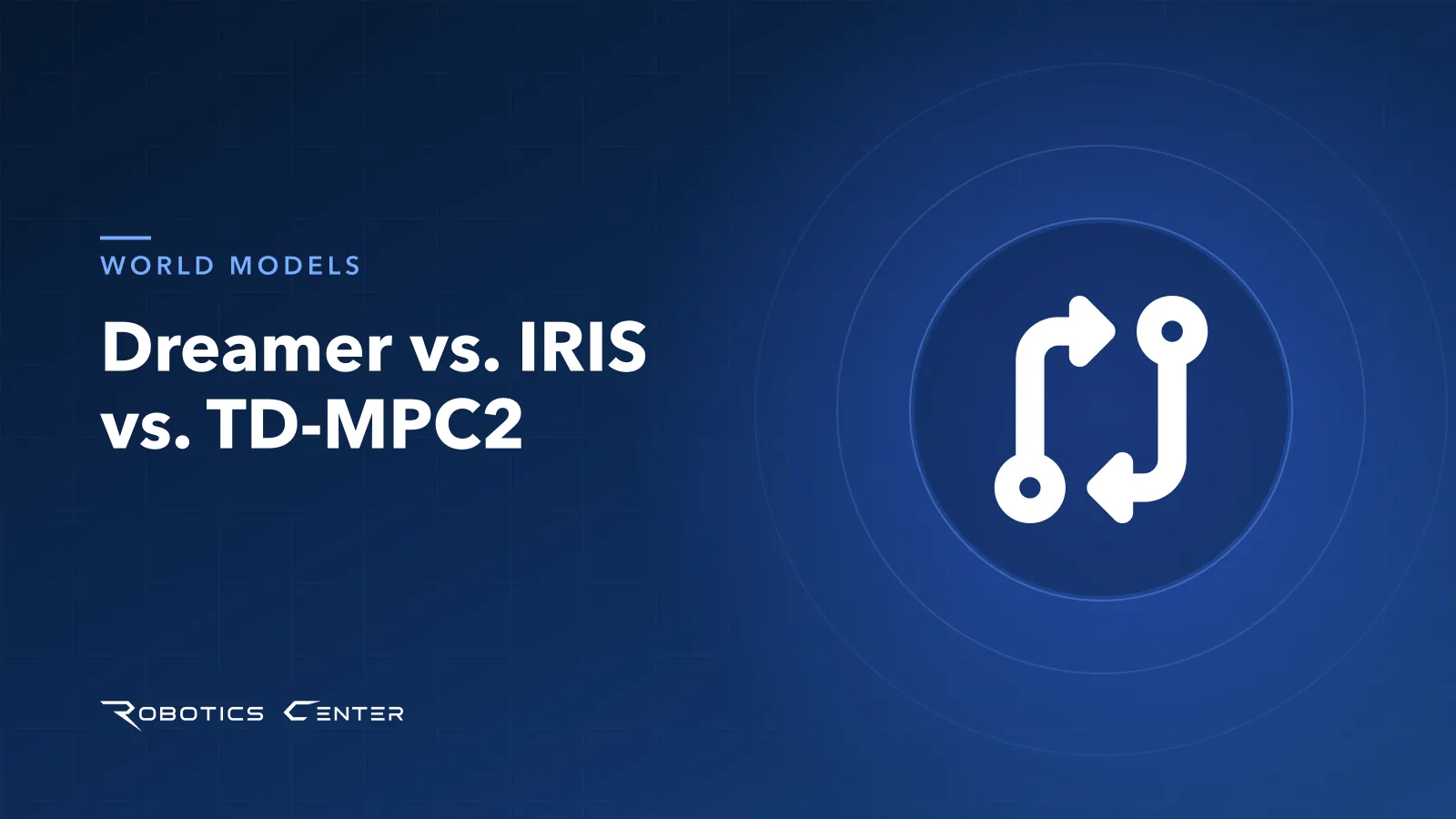 Dreamer vs. IRIS vs. TD-MPC2 — Robotics Center blog