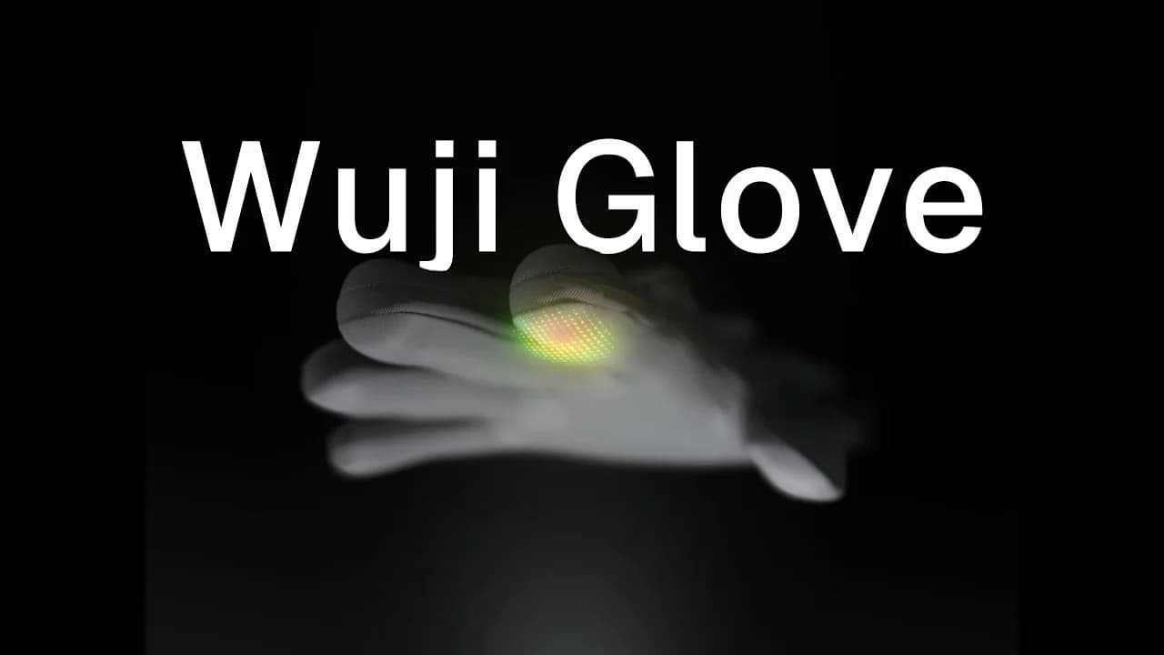 Wuji teleoperation data-collection glove