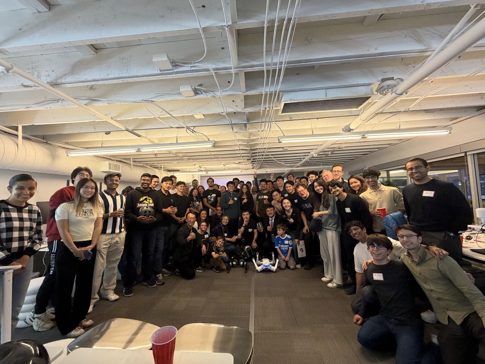 200+ robotics researchers, founders, and investors at Silicon Valley Robotics Center meetup