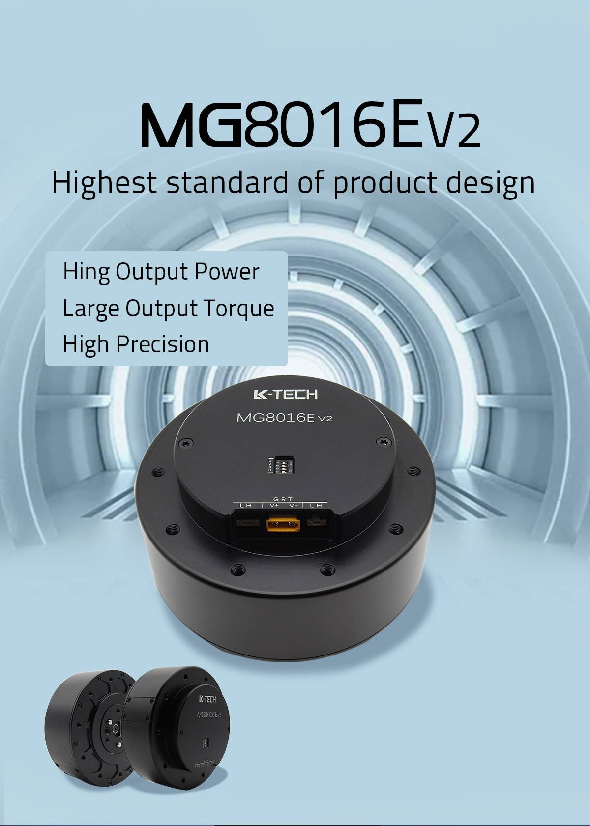 LKMTECH MG6012E-i8-V2 Motor