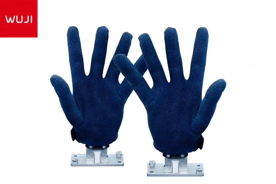Pair of Wuji teleoperation gloves