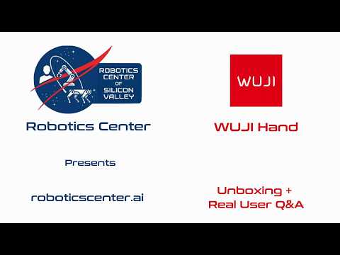 Video thumbnail: Wuji Hand & Glove Demo